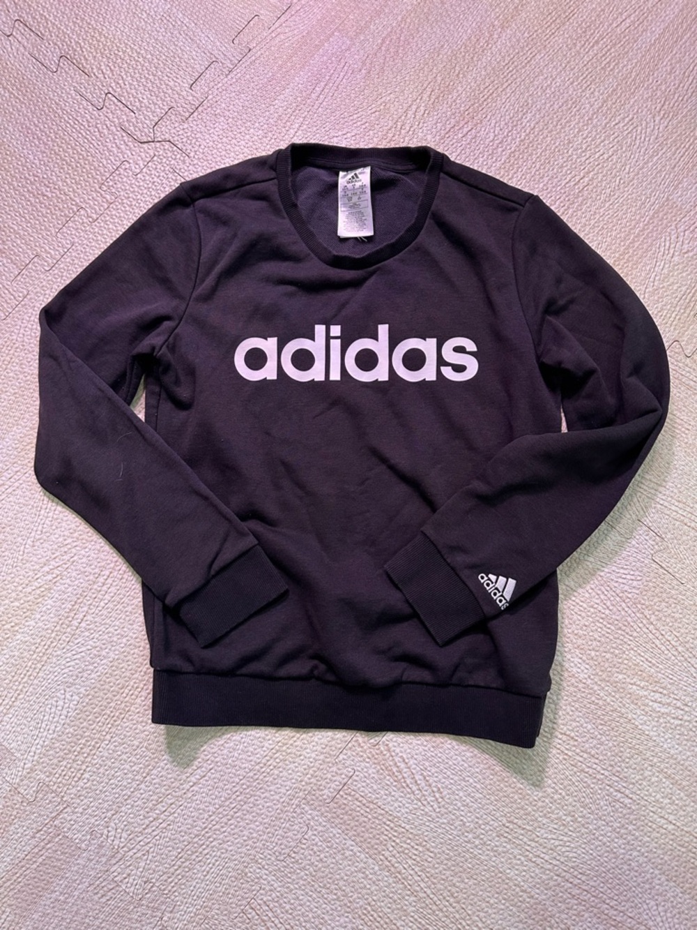 adidas Sweatshirt with White Tag Logo